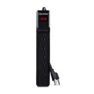 CYBERPOWER - CSB6012 - 1200 J, 125 V, NEMA 5-15P plug, 6 NEMA 5-15R, 12 ft cord, Limited lifetime warranty