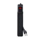 CYBERPOWER - CSB606 - 900 J, 125 V, NEMA 5-15P plug, 6 NEMA 5-15R, 6 ft cord, Limited lifetime warranty