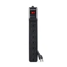 CYBERPOWER - CSB7012 - 1500 J, 125 V, NEMA 5-15P plug, 7 NEMA 5-15R, 12 ft cord, Limited lifetime warranty