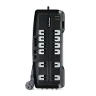Cyber Power - CSHT1208TNC2 - 3150 J, 125 V, Nema 5-15P 45 Degree Off-Set Plug, 12 Nema 5-15R, 8 Ft Cord, Limited Lifetime Warranty