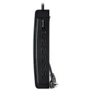 Cyber Power - CSP604T - 1350 J, 125 V, NEMA 5-15P 45 degree off-set plug, 6 NEMA 5-15R, 4 ft cord, Limited Lifetime Warranty