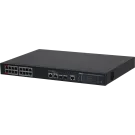 Dahua - DH-PFS4218-16ET2GF-240 - 16-Port PoE Desktop Managed Fast Ethernet Switch ( IEEE802.3bt 90W PoE)