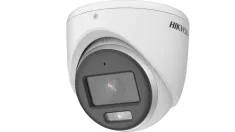 HIKVISION - DS-2CE70KF0T-MFS 2.8mm - 3K ColorVu Audio Fixed Turret Camera