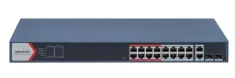 Hikvision - DS-3E1318P-EI - Smart Series 16-ch PoE Switch