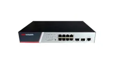 Hikvision - DS-3E2510P(B) - 8 Gigabit Full Managed PoE Switch