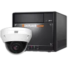 Digital Watchdog - DW-CUDV9KIT616 - Blackjack Cube 6TB with 16x vari-focal lens vandal dome IP cameras kits