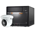 Digital Watchdog - DW-CUFTKIT98 - Blackjack Cube 9TB with 8x fixed lens turret IP cameras kits