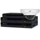 Digital Watchdog - DW-VP16V7BUN412 - BUNDLE AND SAVE 20% - (12) 2.1MP Fixed Focal Vandal Dome cameras with 4TB HDD NVR  Consist of 1 - DW-VG4164T16P & 12 - DWC-MV72Di28T