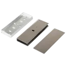SECO-LARM - E-941S-1K2/UQ - "U" Bracket for glass (9~13 mm) doors. For use with E-941SA-1200, E-941SA-1K2PD, E-941SA-1K2PQ, E-941DA-1K2Q and E-941DA-1K2P.