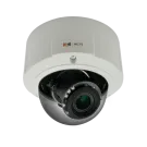 ACTI - E816 - 10MP Outdoor Zoom Dome with D/N, Adaptive IR, Basic WDR, 4.3x Zoom lens, f3.1-13.3mm/F1.4-4.0 (HOV:90.6°-34.3°), P-Iris, Auto Focus (for installation), H.264, 1080p/30fps, 2D+3D DNR, Audio, MicroSDHC/MicroSDXC, PoE, IP67, IK10, DI/DO