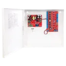 SECO-LARM - EAP-5D8 - Access Control Power Supply in enclosure. 12 or 24 VDC output voltage. 8 Outputs, 5A@12VDC. Heavy-duty