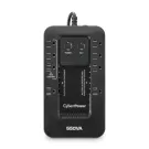 CYBERPOWER - EC550G - 550VA/330W, Simulated Sine Wave, NEMA 5-15P, 5 ft cord, 8 NEMA 5-15R, USB, PowerPanel Personal Edition software, 3 year warranty