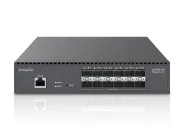 EnGenius - ECS5512F - 12-Port Cloud Managed 10 Gigabit SFP+ Half-Rack Aggregate Switch