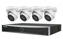 HIKVISION - EKI-K42T84A - KIT 4K 4CH2T 4TR 8MP 2.8M