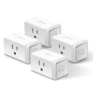 TP-Link - EP25P4 - KASA SMARTWI-FI PLUG SLIMENERGYACCS MONITORING HOMEKIT 4-PACK
