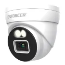 SECO-LARM - EV-N2506-2W4WLQ - IP 5MP Full Color Turret Camera, ” SmartSens CMOS Sensor, 30FPS@5MP, True WDR, 3DNR, True Day & Night with ICR, IP66, -40° to 131°F, Smart IRs, 9 AI Functions, NDAA Compliant.