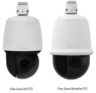 ExacqVision - IFS04-P07-ATA4 - Illustra Flex Gen4 4MP PTZ, Edge AI, TDN, TWDR, Indoor, Smoked Bubble