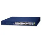 Planet - FGSW-2624HPS4 - 24-Port 10/100TX 802.3at PoE + 2-Port Gigabit TP/SFP Combo Managed Ethernet Switch