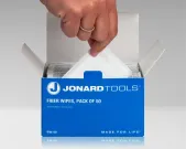 Jonard - FW-50 - Fiber Wipes (Pkg. 50)