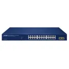 Planet - GS-2210-24T2S - 24-Port 10/100/1000T + 2-Port 1000X SFP Web Smart Ethernet Switch