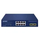 Planet - GS-2210-8T2S - 8-Port 10/100/1000T + 2-Port 1000X SFP Web Smart Ethernet Switch