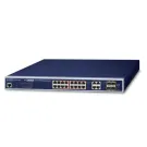 Planet - GS-4210-16P4C - IPv6/IPv4, 16-Port Managed 802.3at PoE+ Gigabit Ethernet Switch + 4-Port Gigabit Combo TP/SFP (240W)