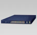 Planet - GS-4210-24HP2C - 4-Port 10/100/1000T 802.3bt PoE + 20-Port 10/100/1000T 802.3at PoE + 2-Port Gigabit TP/SFP Combo Managed Switch