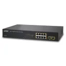 Planet - GSD-802PS - 8-Port Gigabit Web Smart PoE Switch
