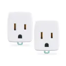 Cyber Power - GT1W2PK - Grounding Adapter (2-Pack). Fits three-prong plugs into two-prong plugs
