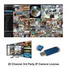 GeoVision - 82-V2S0040-0000 - GV-VMS (v20) with 3rd Party 40 Port Software License, 20 Channels