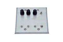 ETS - HPDA-3-SS - Three Channel Headphone Distribution Amplifier on Double Gang Stainless Plate