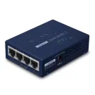 PLANET - HPOE-460 - 4-Port 802.3at 30W High Power over Ethernet Injector Hub - 120W External Power Adapter
