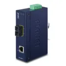 Planet - IFT-802T - IP30 Slim type Industrial Fast Ethernet Media Converter SC MM (-40 to 75 degree C)