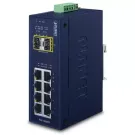 Planet - IGS-1020TF - IP30 Industrial 8-Port 10/100/1000T + 2-Port 100/1000X SFP Ethernet Switch (-40~75 degrees C)