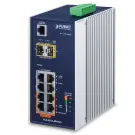 Planet - IGS-4215-4P4T2S - IP30 Industrial L2/L4 4-Port 10/100/1000T 802.3at PoE + 4-Port 10/100/1000T + 2-Port 100/1000X SFP Managed Switch