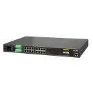 PLANET - IGS-5225-16T4S - Industrial L2+ 16-Port 10/100/1000T + 4-Port 100/1000X SFP Managed Ethernet Switch (-40~75C)