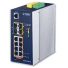 Planet - IGS-5225-8P4S - Industrial L2+ 8-Port 10/100/1000T 802.3at PoE + 2-Port 100/1G SFP + 2-Port 1G/2.5G SFP Managed Ethernet Switch