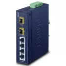 Planet - IGS-620TF - IP30 Industrial 4-Port 10/100/1000T + 2-Port 100/1000/2500X SFP Gigabit Switch