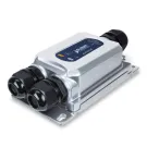 Planet - IGTP-825AT - IP67-rated Industrial 1000BASE-X SFP to 10/100/1000T 802.3at PoE+ Media Converter (24~56V power boost, -40~75 degrees C)