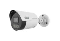 Uniview - IPC2124SR-ADF40KMC-DL-H - UNV 4MP Dual Light Fixed Bullet, 4.0mm, Built-in Mic & Speaker