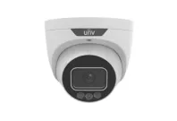 Uniview - IPC3635SS-ADF40KMC-I1 - UNV 5MP Tri-guard 2.0 Turret, 4.0mm(F1.0, Red&Blue light, Alarm&Audio interfaces)