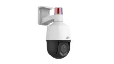 Uniview - IPC6314LWH-AX5C-VG2 - UNV 4MP Active Deterrence Wise-ISP Plastic PTZ Camera (2.7mm-13.5mm,Audio&Alarm, Two-Way Audio, Starlight, Auto Tracking)
