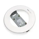 ExacqVision - IPSMDFLUSHOW3 - Mini-Dome Flush Mount, White