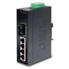 Planet - ISW-511S15 - IP30 Slim Type 4-Port Industrial Ethernet Switch + 1-Port 100Base-FX(15KM) (-10 - 60 C),UL certified