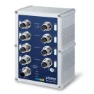 Planet - ISW-800T-M12 - IP67 rated 8-Port 10/100Mbps M12 Fast Ethernet Switch (-40 to 75 degree C)