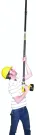Platinum Tools - JH718 - Xtender Pole - 18, for ceilings up to 24'. Box.