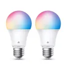 TP-Link - KL125P2 - 2PK KASA SMART WI-FI LIGHT ACCS BULB MULTICOLOR