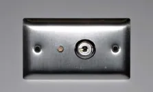 ETS - KMSP-1 - Mute Key Switch Plate Stainless Steel