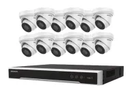 HIKVISION - EKI-K164T412 - KIT 4KNVR 16CH4TB 12TR 4MP