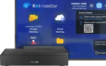 QNAP - KoiBox-100W-US - High-quality Video Conferencing and 4K Wireless Presentation Solution for Business Meeting Rooms, Intel Celeron TGL 6305 , 4GB on-board DDR4 RAM